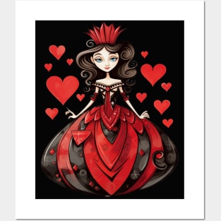 Queen of Hearts Posters and Art